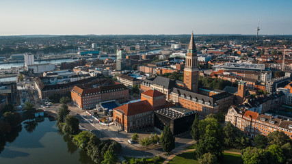Fototapeta na wymiar Cityscape of Kiel