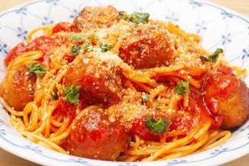 ミートボールスパゲッティー