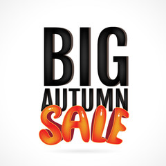 Big autumn sale