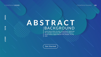 Dynamic Modern Gradient Abstract Background Vector