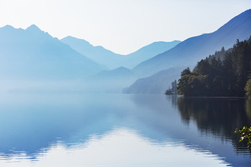 Mountains lake
