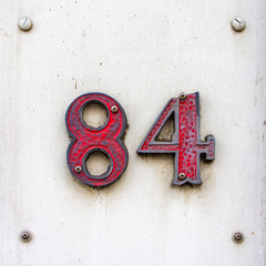 number 84