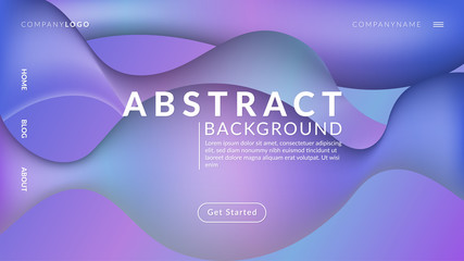 Dynamic Modern Gradient Abstract Background Vector