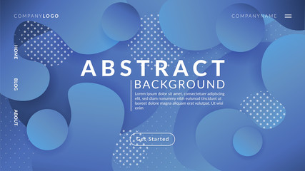 Dynamic Modern Gradient Abstract Background Vector