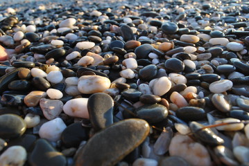 stones on the beach