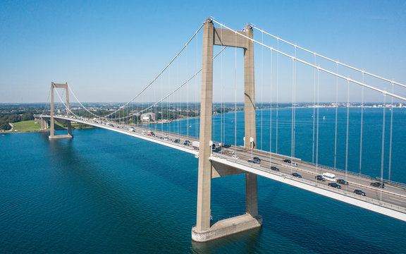 New Little Belt Bridge In Denmark