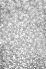 Silver abstract bokeh background