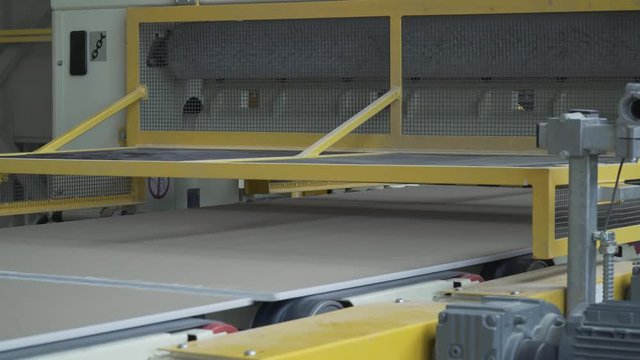 drywall production plant, new technologies, strength test