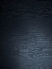Wooden texture of blue color with shadow