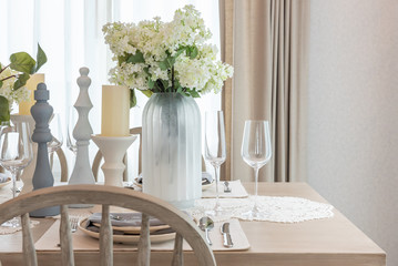 modern dinning room