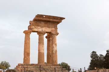 Valley of the temples Sicily