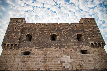 Miasto  Senji w Chorwacji i twierdza Nehaj