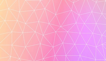 Polygonal pattern with triangles mosaic cover. For your idea, presentation, smart design Vector illustration. Creative gradient color.