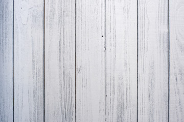 old gray painted wood background. wall of wooden planks
