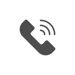 Fototapeta premium Phone call icon and telephone concept