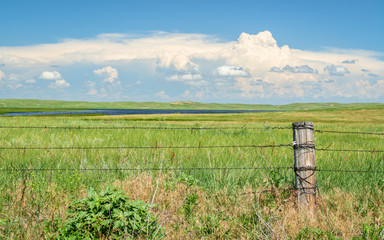 rural landscape of Nebraska Sandhills