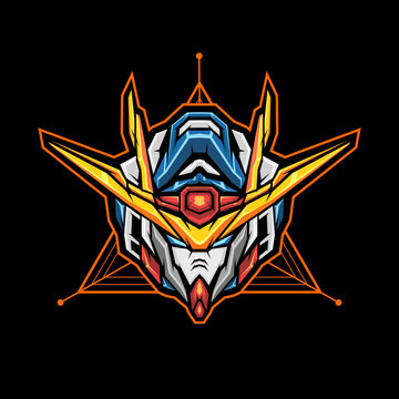 Robot Head Logo Icon Robotic Head Vector Illustration For Apparel T Shirt Printing Or Badge Cyborg E Sports Logo Stock Vector Adobe Stock Robot Head Logo Icon Robotic Head Vector Illustration For Apparel T Shirt Printing Or Badge Cyborg E Sports Logo Stock Vector Adobe Stock