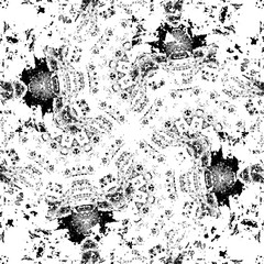 Geometric and abstract background texture design, futuristic background pattern, colorful kaleidoscope background and islamic ottoman art