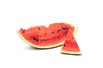Watermelon isolated on white background.