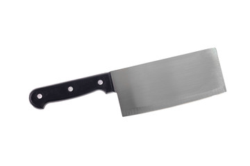 Kitchen knife isolated white background