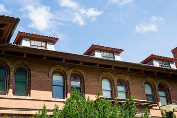 Fototapeta na wymiar Detail of Architecture on Penn State Campus