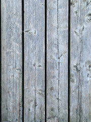 rustic wood boards with knots and grain on a deck
