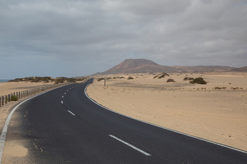Sandy road