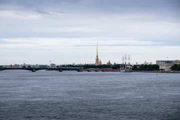 St Peter & St Paul Cathedral and Fortress beside the River Neva