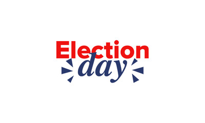 Presidential Election 2020 in United States. Vote day, November 3. US Election. Patriotic american element. Poster, card, banner and background. Vector illustration