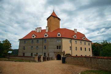 Fototapeta na wymiar castle in czechia