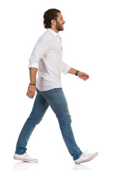 full length portrait of young man - 286904698