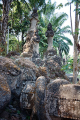 Vientiane Laos: Buddha Park (Xieng Khuan)  Sculpture Park