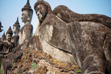 Vientiane Laos: Buddha Park (Xieng Khuan)  Sculpture Park