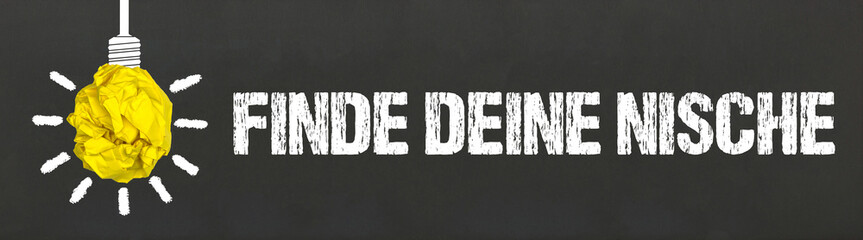 Finde deine Nische