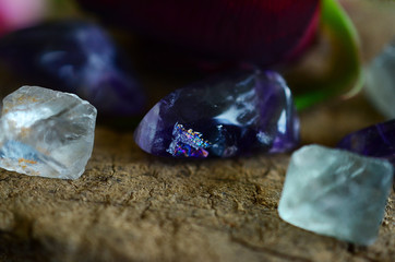 Beautiful tumbled Amethyst, lots of rainbows. Beautiful polished amethyst tower. Bright Quartz...