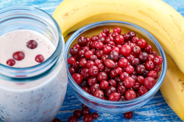 cranberry banana smoothie