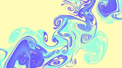 Abstraction painted in oil. Colorful texture background. Multicolored wallpaper graphic design. Pattern for creating artworks and prints. Crazy bright colors style. Digital watercolor effect.