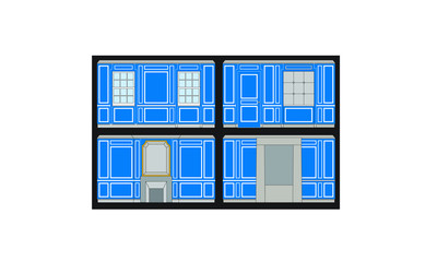 Rendering the Transition Style, Paris, France.