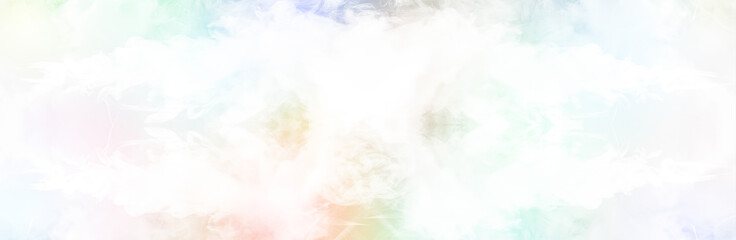 illustration of multicolored light background, panoramic image