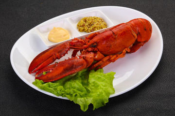 Luxury Lobster with sauce