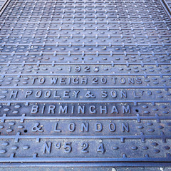 Sheffield Midland Canal Basin cast iron weigh bridge