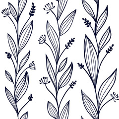 Fototapeta premium Vector doodle seamless pattern