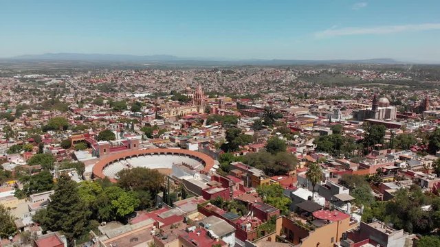 San Miguel de Allende Aerial Shot 1