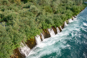 The Confluence of Neretva and Buna River have remarkable river gorge along with tufa waterfalls,...