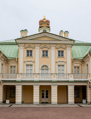 Fototapeta na wymiar Oranienbaum, the palace of Alexander Menshikov close to St Petersburg, Russia