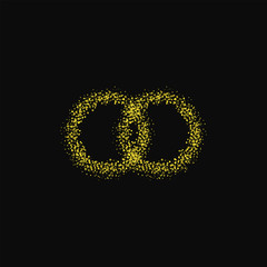 Golden Wedding rings