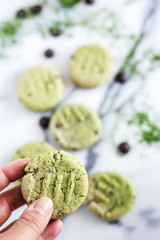 Chocolate Chip Kale Cookies