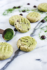 Chocolate Chip Kale Powder Cookies