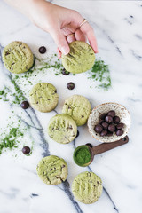 Chocolate Chip Kale Cookies