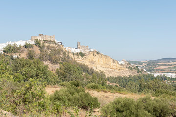 Fototapeta na wymiar Arcos de la Frontera, provincia de Cadiz, España